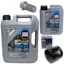 Motoröl Set 5W-30 6 Liter + Ölfilter SM 112 + Schraube für Jeep Grand Cherokee
