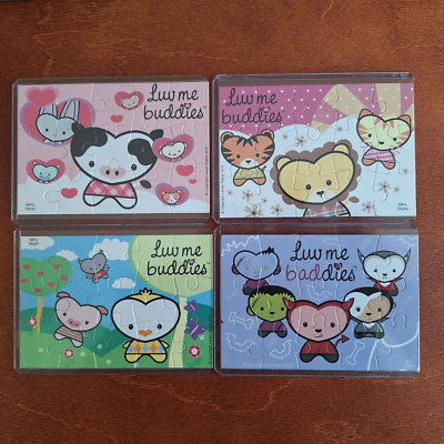 Ü-EI Puzzle Komplett Luv me baddies D 2012 + alle 4 BPZ.