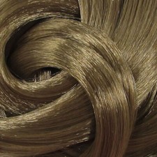 Nylon Doll Hair - Sable Brunette for Rerooting Custom Dolls, Doll Rehair