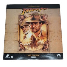 Indiana Jones and the Last Crusade Letterbox Laserdisc