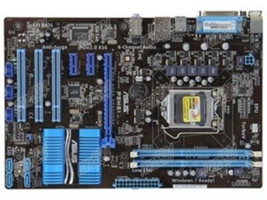1pc  used       ●GeFeng● /   P8H61 DDR3 PCI-E mainboard #A6-36