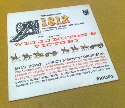 BEETHOVEN " WELLINGTON'S VICTORY "DOARTI LSO SUPERB UK STEREO TCHAIKOVSKY 1812 - Picture 4 of 11
