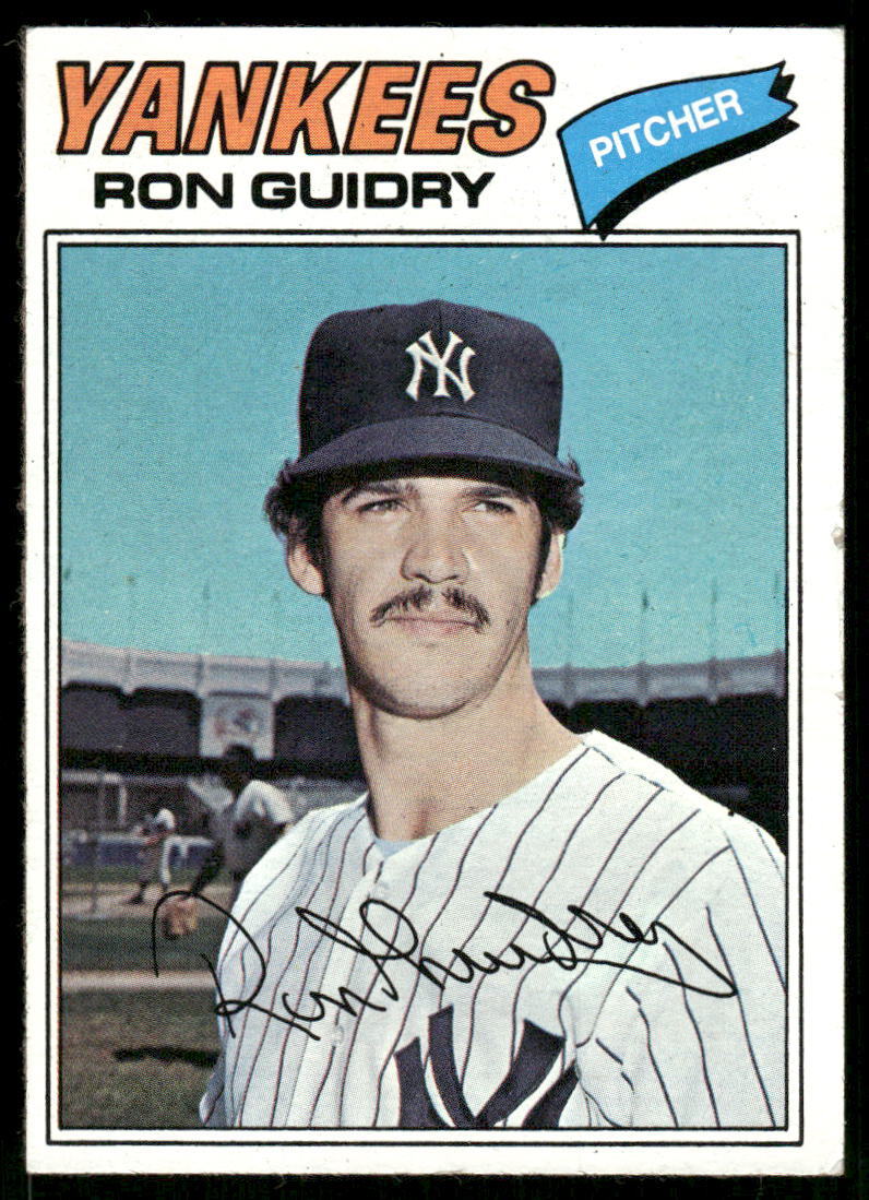 1977 Topps Burger King New York Yankees #11 Ron Guidry