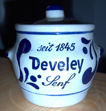 DEVELEY  Senftopf seit 1845 DEVELEY Königlich bayerischer Hoflieferant