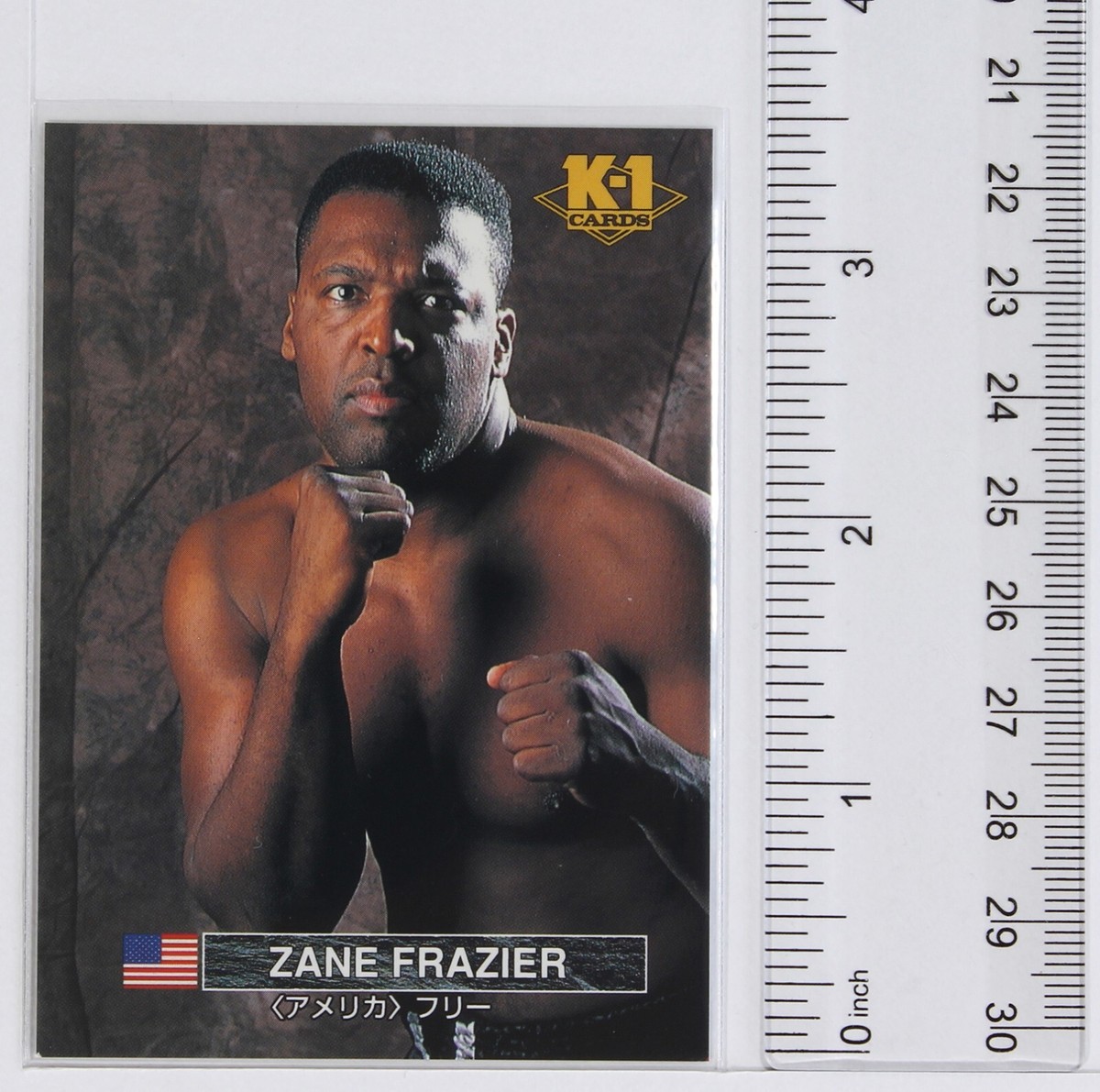 ZANE FRAZIER (No.34) - 1997 K-1 GRAND PRIX Trading Card | eBay