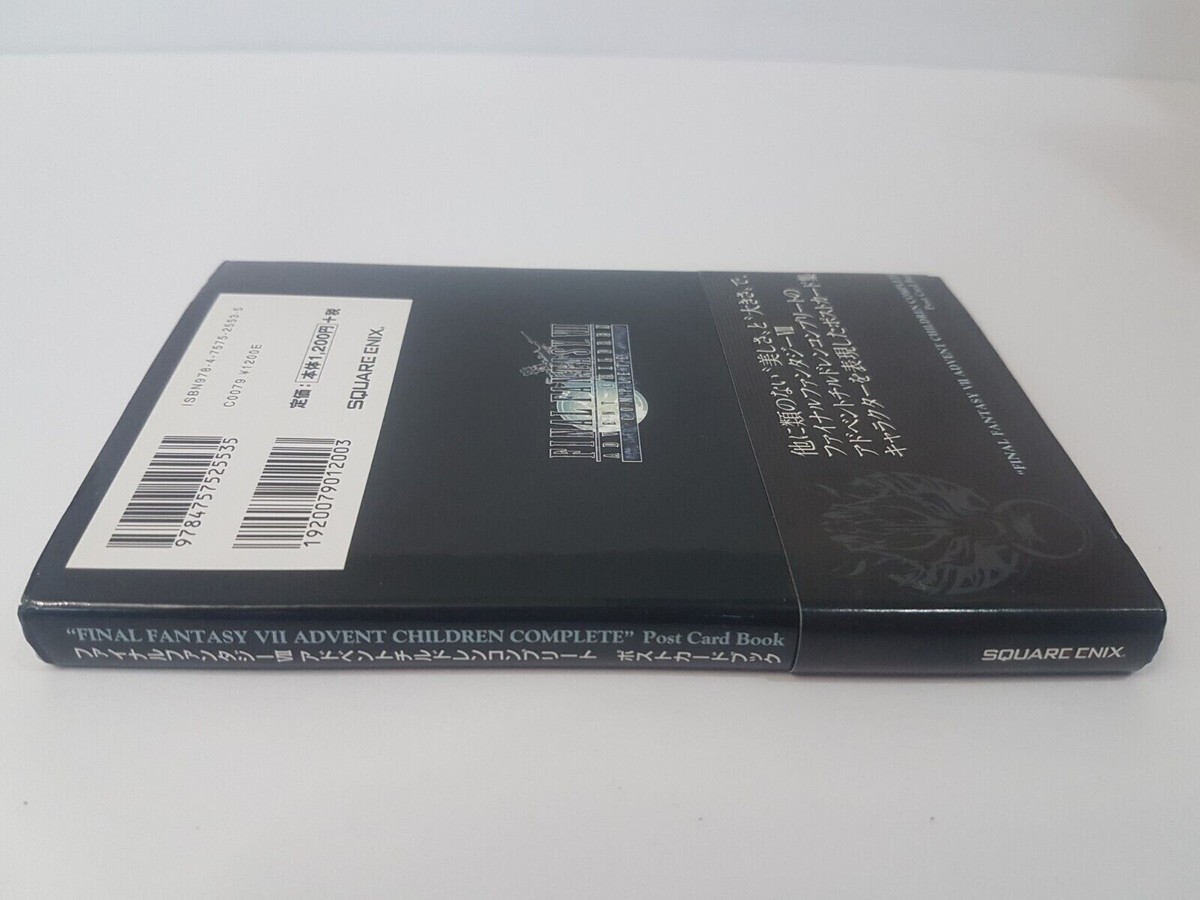 Final Fantasy VII Advent Children Complete Post Card Book | eBay
