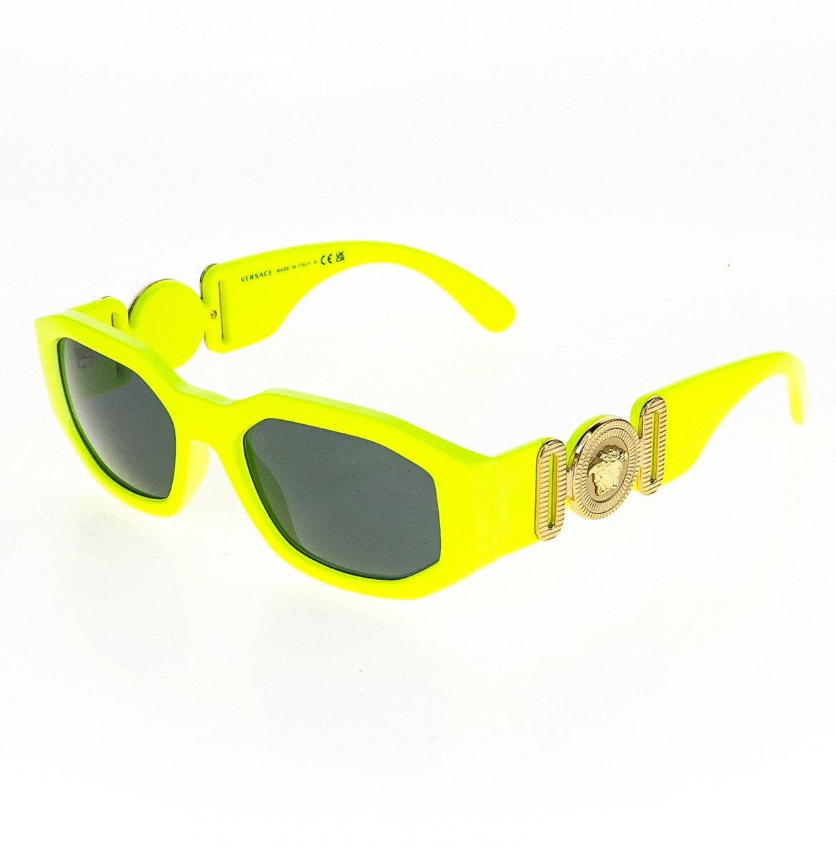 VERSACE BIGGIE Medusa Emblem 4361 Yellow Fluo VE4361 Narrow