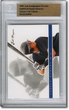 2008 Austin Romine Rookie GLOSSY RC BGS 1/1