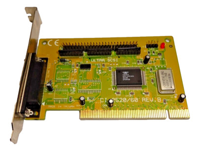 SYMBIOS CI-2520/60 REV. B ULTRA  SCSI CONTROLLER CARD PCI #GK10424