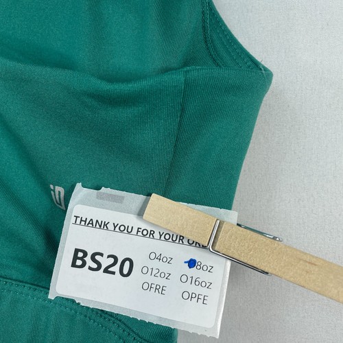 Ideology Workout Sports Bra Womens Plus size 2X Green Low Impact Strappy New - 第 7/7 張圖片