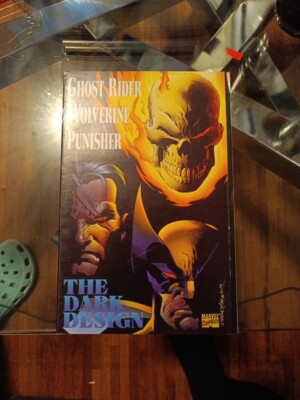 Ghost Rider Wolverine Punisher The Dark Design Graphic Novel