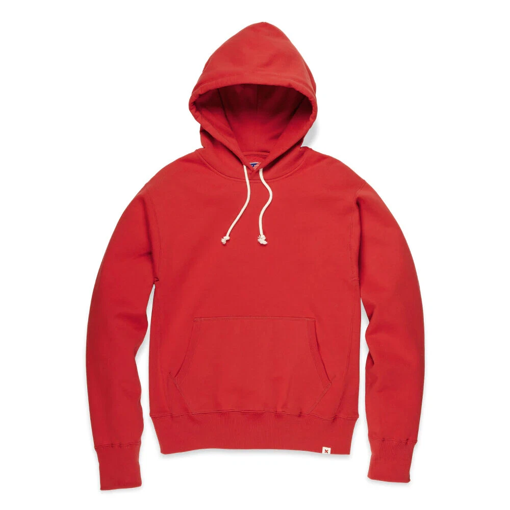 Best Made Co Red Standard Hooded Sweatshirt Mens LARGE Hoodie New York NEW