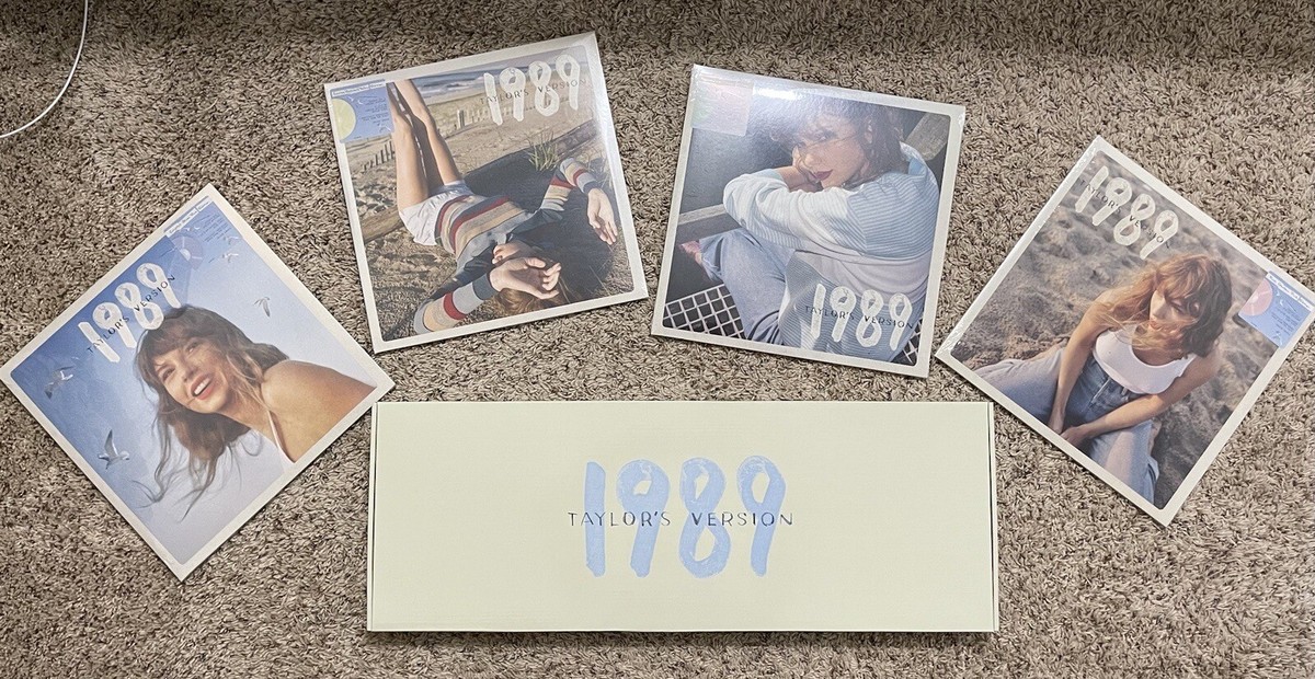 Taylor Swift 1989 (Taylor's Version) - 4 Vinyl Variants w/ Display