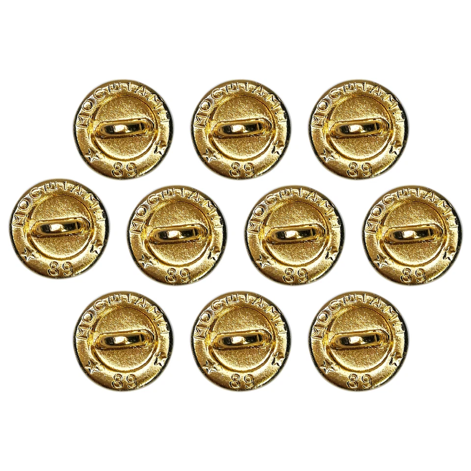 10-100 BUTTONS FROM THE SOVIET UNION. 14-22MM. GOLD STAR WITH HAMMER AND SICKLE - Image 3 of 4