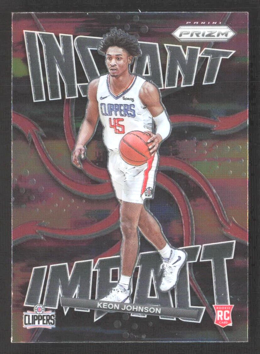 2021-2022 Prizm Keon Johnson 5 Instant Impact RC