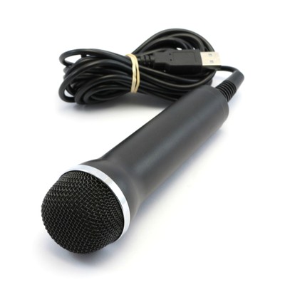 Wii Mikrofon / Microphone mit USB Anschluss für Xbox360/PS2/PS3 Dritthersteller 