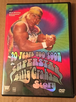 Wwe Wwf Ecw Wcw 20 Years Too Soon Superstar Billy Graham Dvd 1