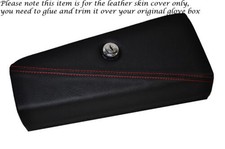 Rot Für MG Mgb Handschuhe Schachtel Deckel Echt Leder Skin nur Abdeckung Maß Neu