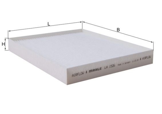 Cabin Air Filter Fits Hyundai Elantra i30 Ioniq Kona Tucson Kia MAHLE LA1526