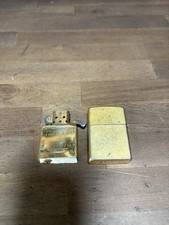 Vintage Zippo Lighter Brass for parts