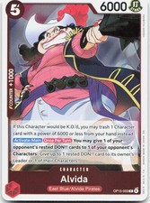 Alvida OP15-003 Rare Adventure on Kami's Island One Piece Foil Near Mint