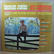 George Jones - My Country (Double LP, 1969, Musicor) M2S 3169 ~ NM