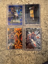 Panini Select NBA Basketball Card Lot 4 Cards LeBron Booker Cunningham Adebayo