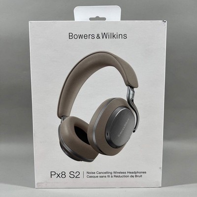 New Bowers & Wilkins Px8 S2 Noise Cancelling Wireless Headphones Warm Stone