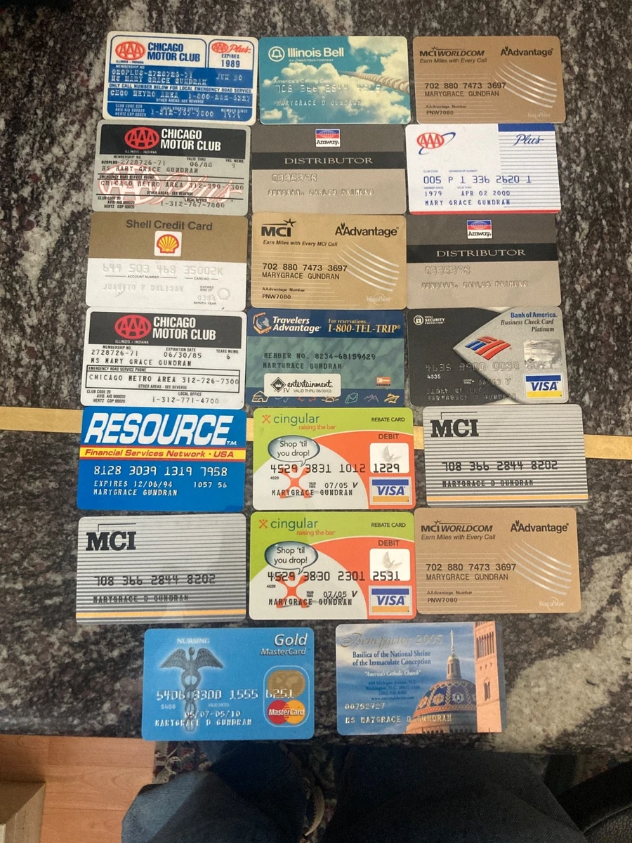 1990 Year Issued Collectible Credit & Charge Cards for sale | eBay