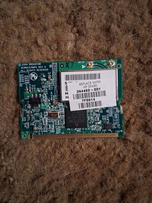 HP Broadcom BCM94318MPG 802.11g Mini PCI WiFi Card 394462-001