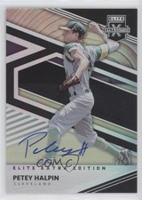 2020 Panini Elite Extra Edition Signatures Petey Halpin #83 Auto 01xd
