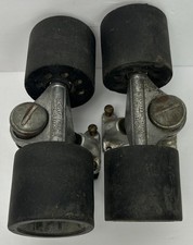 Vintage Sport Fun Ii Wide-track Roller Skate Trucks Wheels Set Of 2 Quad Parts Vintage Sport Fun Ii Wide-track Roller Skate Trucks Wheels Set Of 2 Quad Parts
