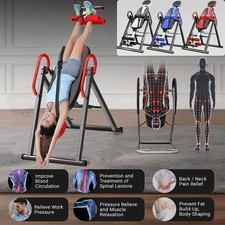 Klappbar Inversionsbank Inversionstisch mit Verstellbarer Schutzgurt Streckbank