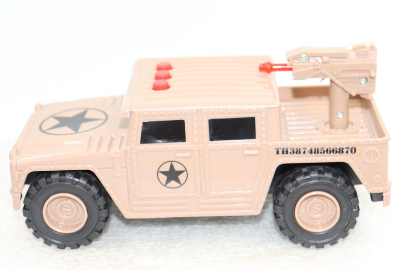 Military Themed Hummer with Lights & Sounds Battery Operated Toy
