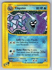 Cloyster 42/165 Rare Expedition Base Set Pokemon Lightly Played on eBay