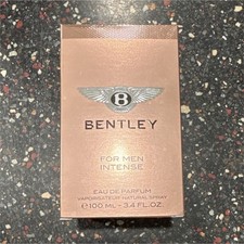 Bentley Intense Eau de Parfum Spray 100ml 3.4oz Geraniol Cinnamal Scent