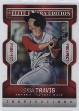 2014 Elite Extra Edition Prospects Inspirations Die-Cut /200 Sam Travis #47 14hk
