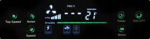 LUFTREINIGER LUND 40W 220M3/H HEPA 4 STUFEN, FERNBEDIENUNG, MIT IONISIERUNG - Bild 9 von 12