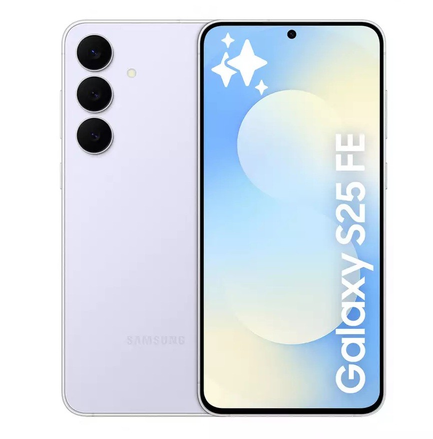 NEW Samsung Galaxy S25 FE 5G 6.7'' Smartphone 256GB Unlocked SIM-Free - Icy Blue