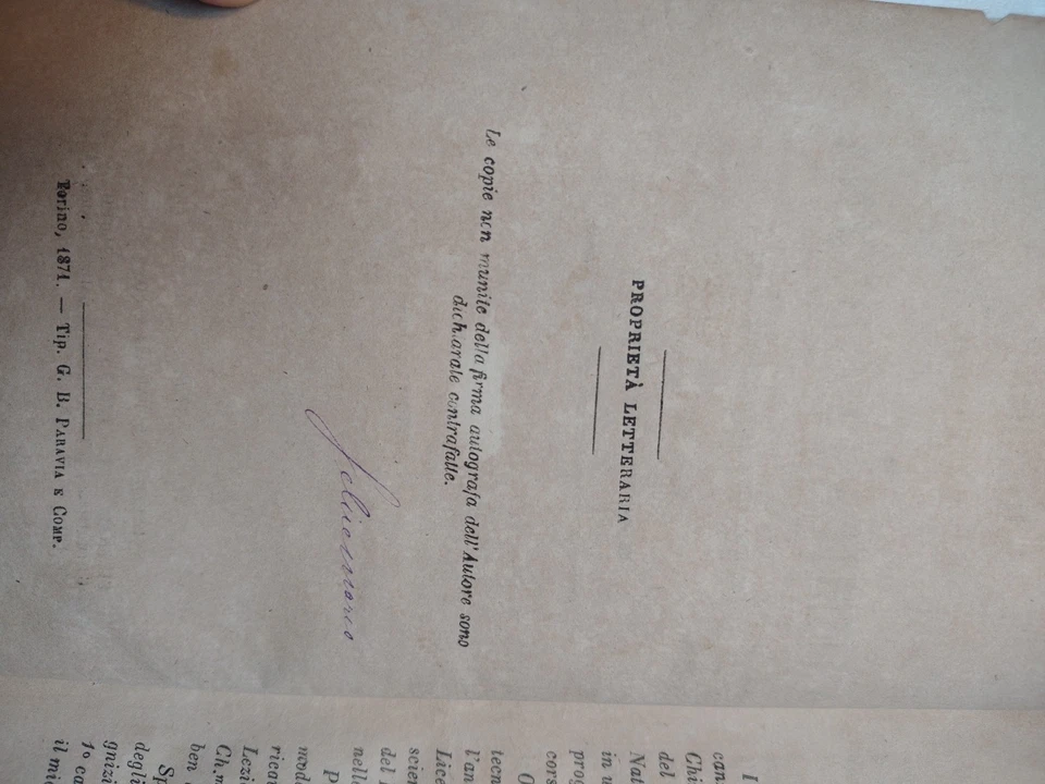 Chimica - Nozioni di chimica moderna -1871 - Immagine 2 di 4