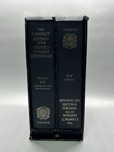 Compact Edition of the Oxford English Dictionary | eBay