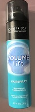 John Frieda Volume Lift Hairspray Brushable Hold  Lightweight Body 10 oz