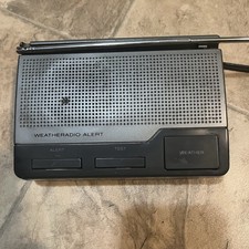 Vintage Realistic Weatheradio Alert Model 12-140 Works Radio Shack Weather Radio