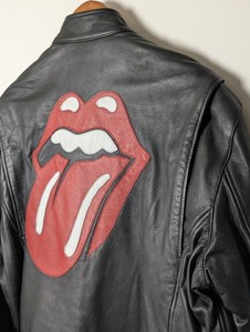 Rolling Stones Leather Jacket | eBay