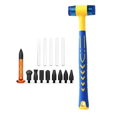 WHDZ 9pcs Heads Car Dent Repair Hammer Kit – Paintless Auto Body Removal Tools