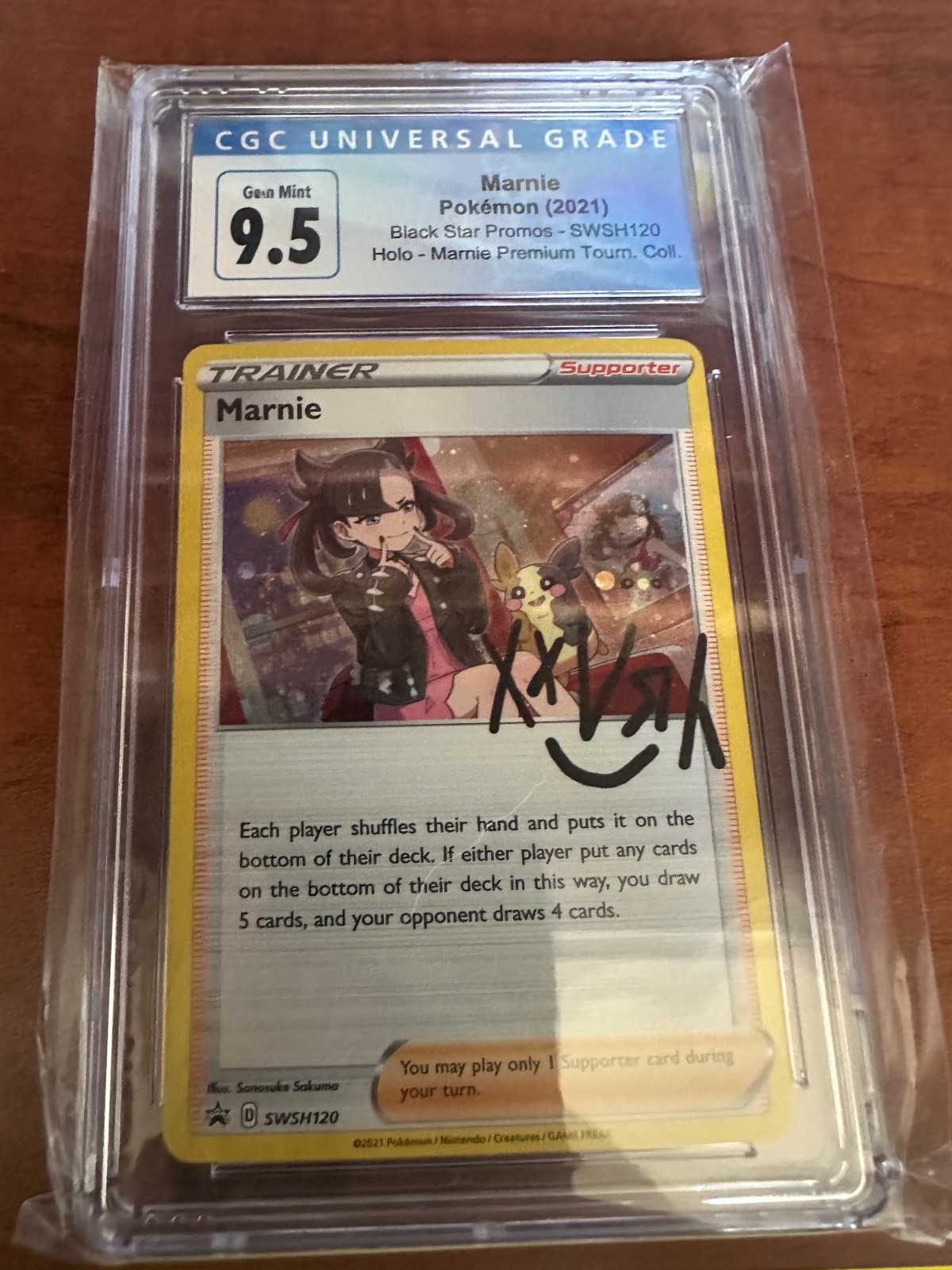 Marnie SWSH120 SWSH: Sword & Shield Promo Cards Holo