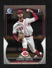 2023 Bowman Draft - Hunter Hollan Chrome 1st Bowman #BDC-59 Reds Prospect