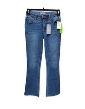 Wit  Wisdom Jeans Itty Bitty Bootcut High Rise Ab Solution Stretch Blue 4