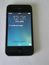 Apple iPhone 4 - 8GB -Black (Unlocked). No shipping to USA