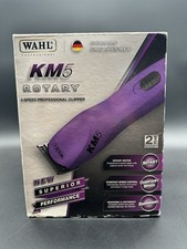 Wahl KM5 Rotary 2-Speed Professional Dog Cat Pet Grooming Clipper Purple